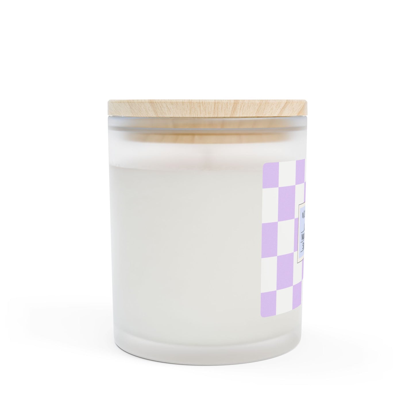 Calming Lavender Candle - Frosted Glass, Aromatherapy Gift, Relaxation Decor, Home Fragrance, Spa Essentials