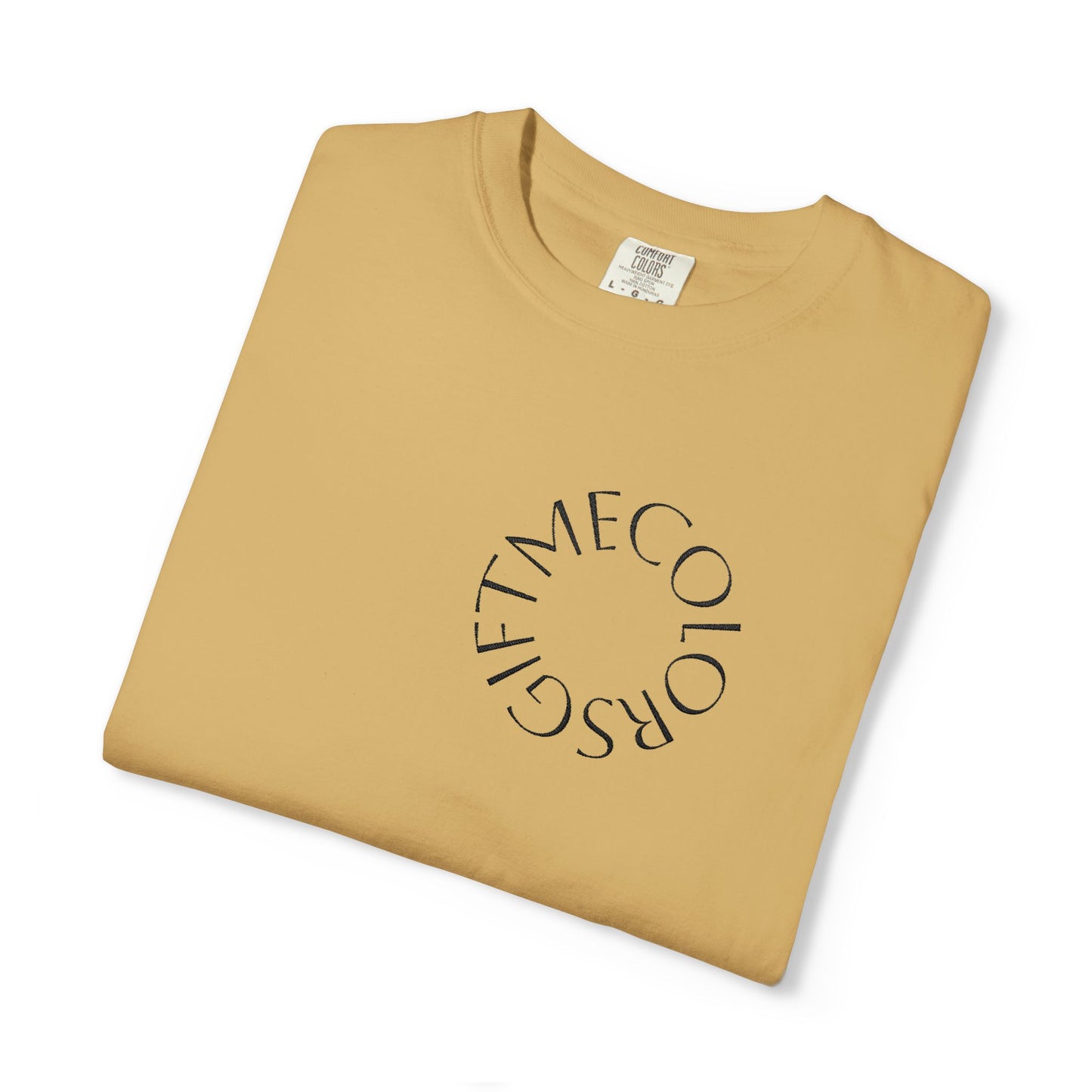 Embroidered Oversized Comfort Tee - G I F T M E C O L O R S