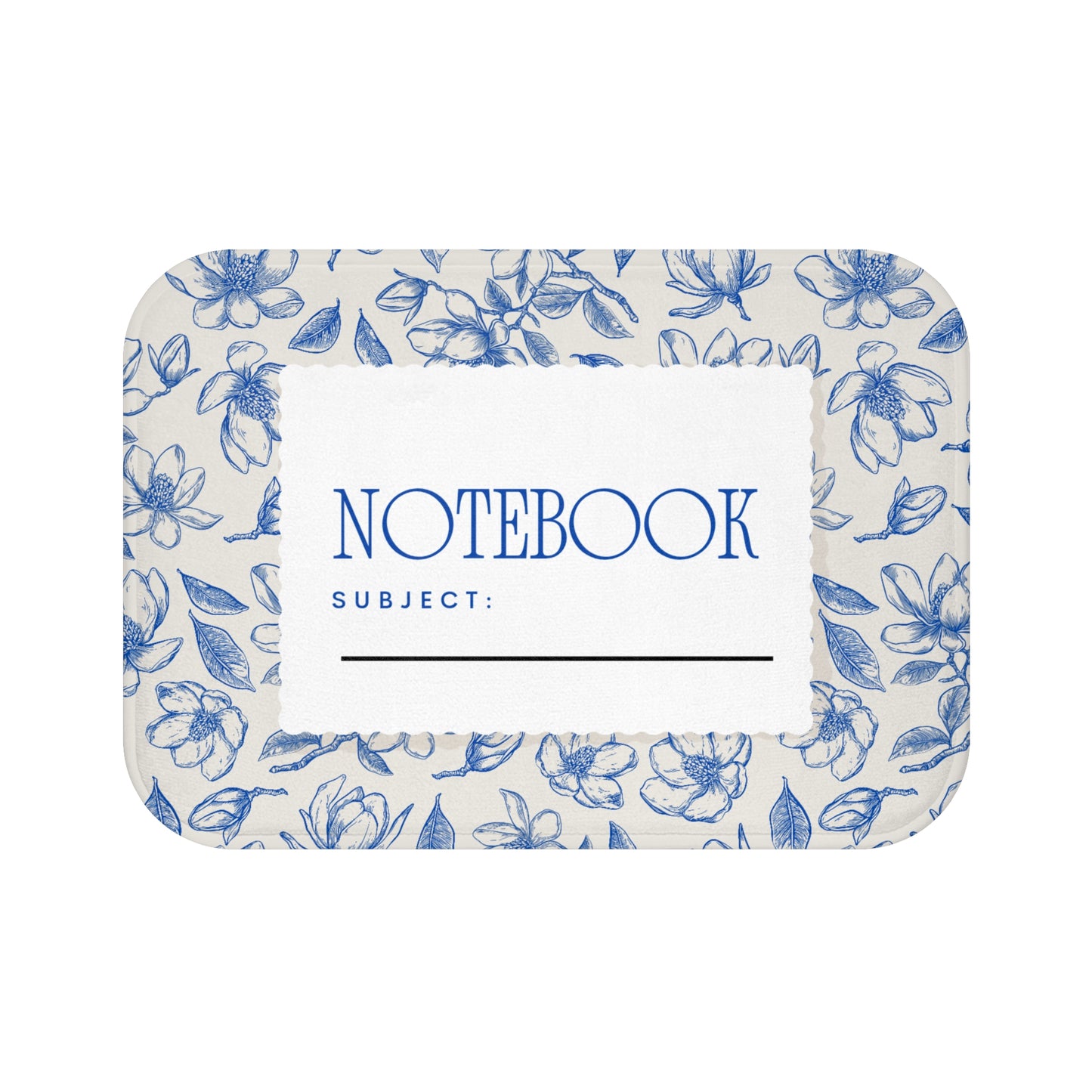 Floral Pattern Bath Mat, Fun Teen Bathroom College Dorm, Home Decor Rug, Housewarming Gift, Cute Bedroom Accent, Unique Shower Mat