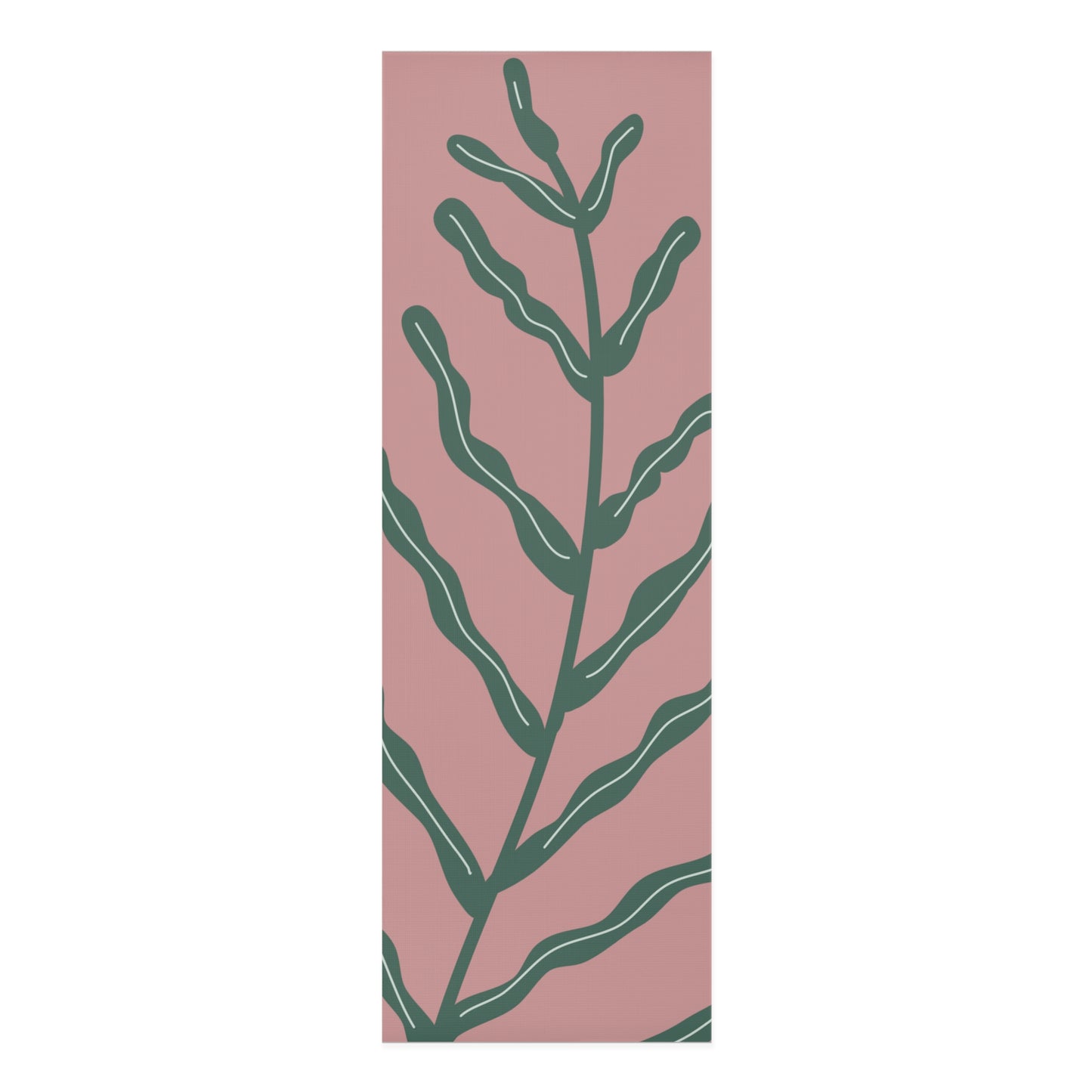 Botanical Foam Yoga Mat - Eco-Friendly Exercise Mat, Non-Slip Yoga Mat, Home Workout Gear for Mindfulness, Fitness Gift