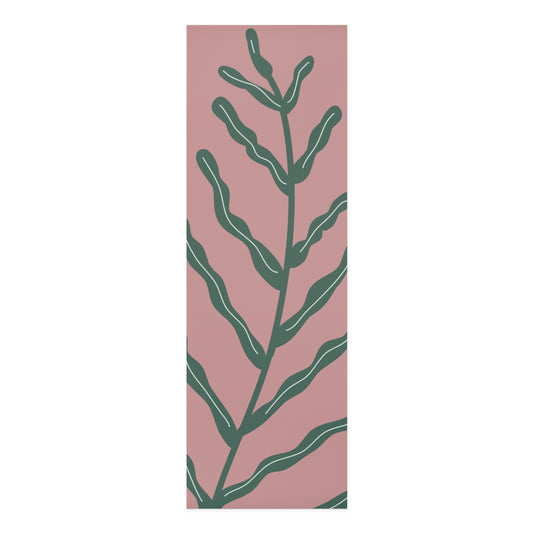 Botanical Foam Yoga Mat - Eco-Friendly Exercise Mat, Non-Slip Yoga Mat, Home Workout Gear for Mindfulness, Fitness Gift