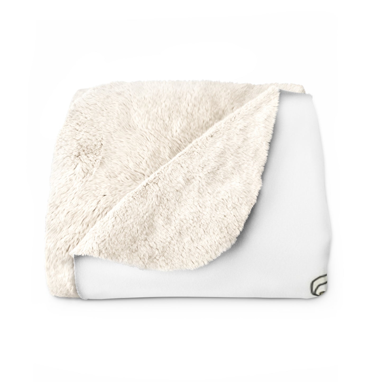 Floral Sherpa Fleece Blanket, Cozy Teen College Kid Gift, Soft Warm Throw, Home Decor Accent, Dorm Room Essential, Winter Blanket