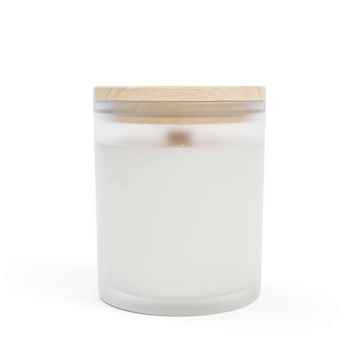 9oz Frosted Glass Candle - Cinnamon Chai Scented Study Candle for College Students, Dorm Room Decor, Relaxation Candle, Self-Care Gift,
