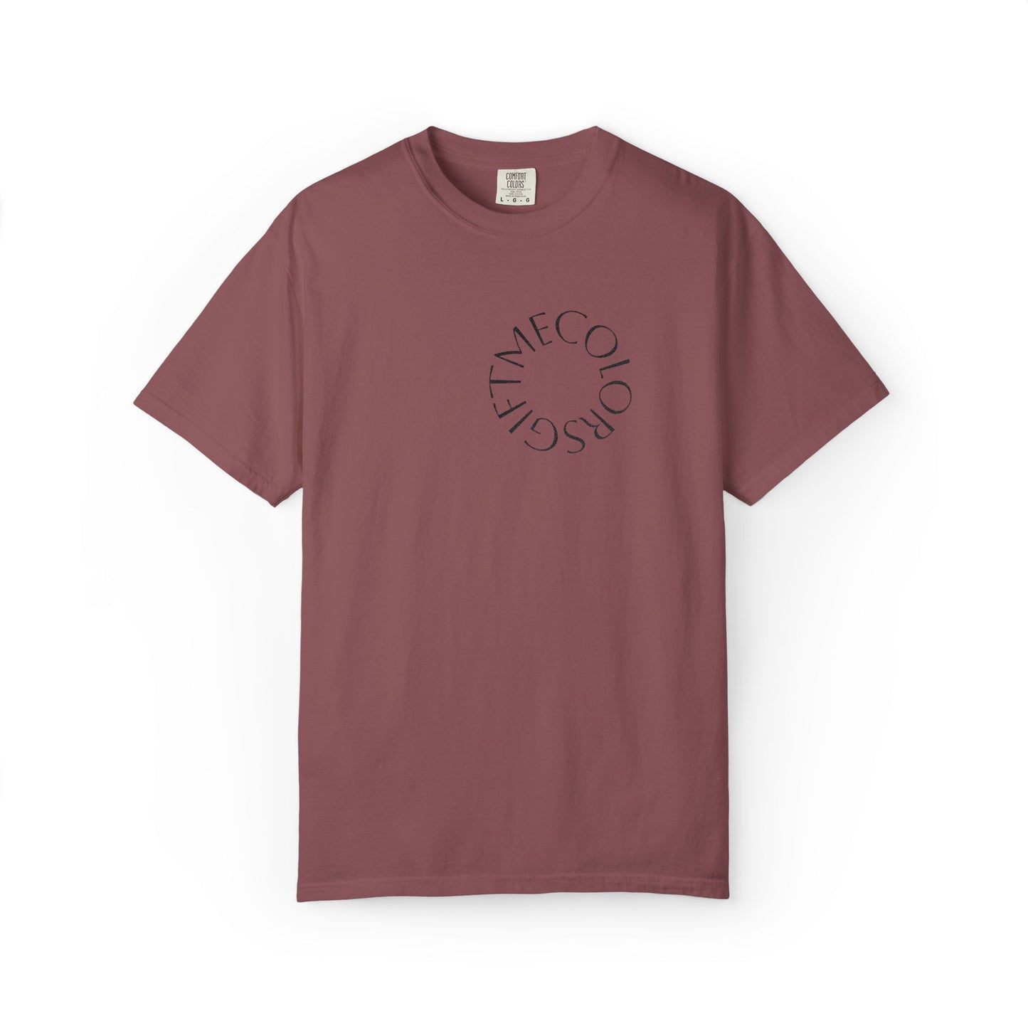 Embroidered Oversized Comfort Tee - G I F T M E C O L O R S in Orchard