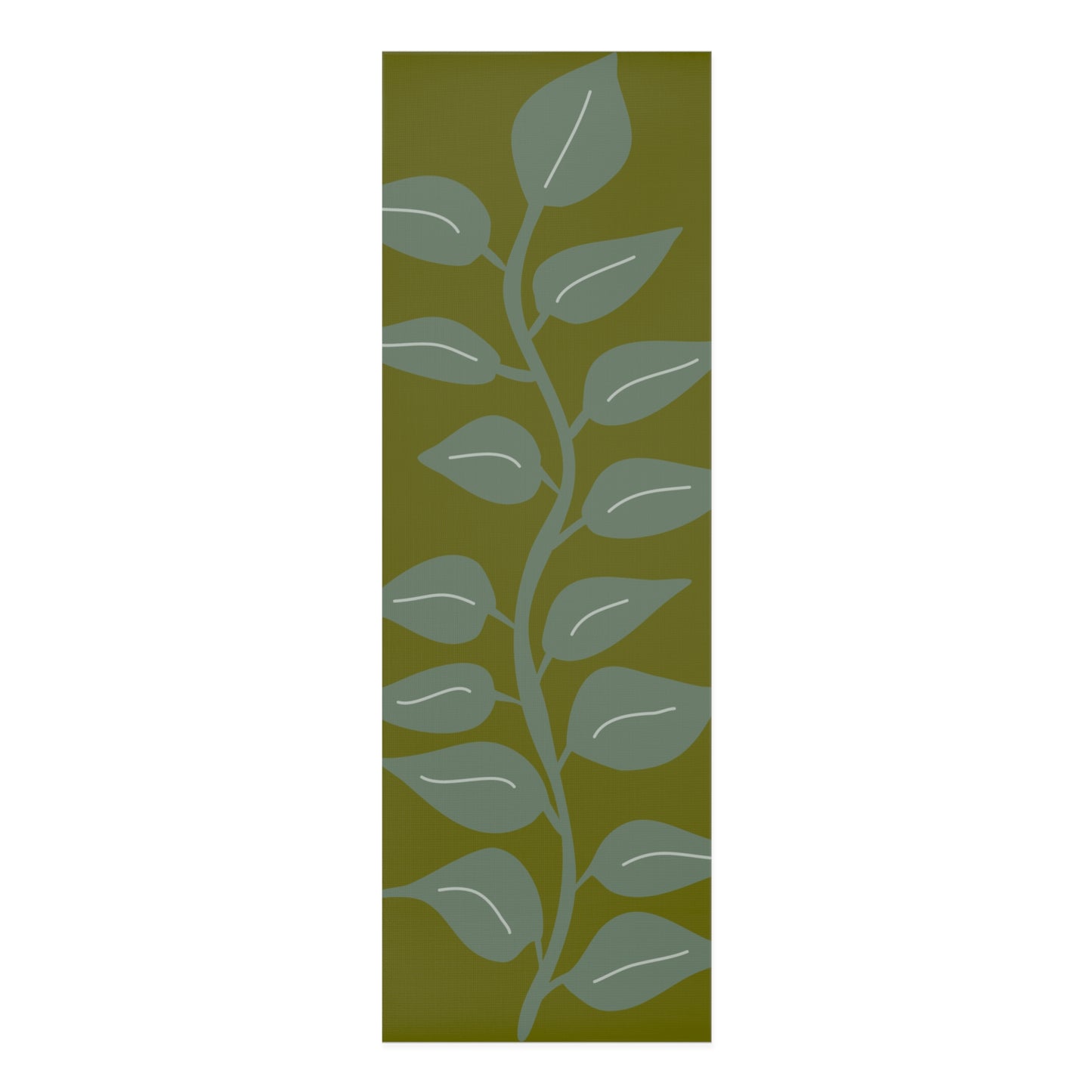 Yoga Mat, Olive Green Foam Mat for Beginner Yogists - Exercise Mat, Workout Accessory, Fitness Gear, Meditation Pad, Pilates Gear