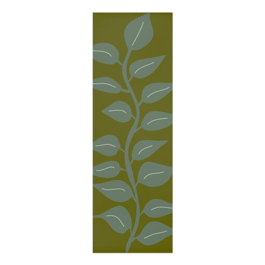 Yoga Mat, Olive Green Foam Mat for Beginner Yogists - Exercise Mat, Workout Accessory, Fitness Gear, Meditation Pad, Pilates Gear