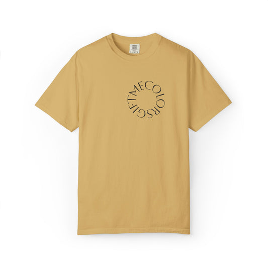 Embroidered Oversized Comfort Tee - G I F T M E C O L O R S