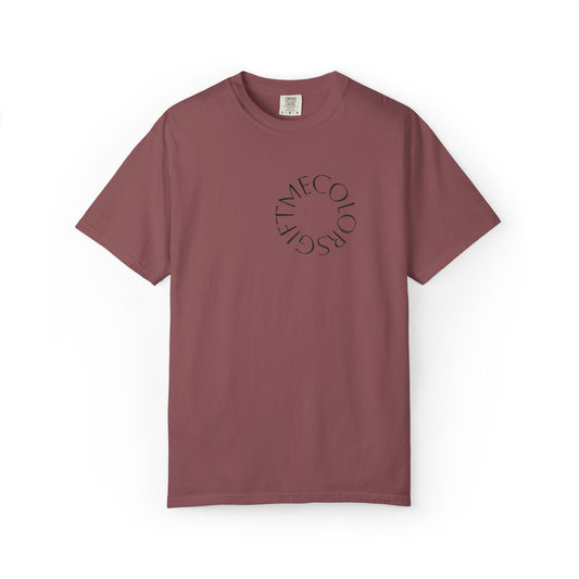 Embroidered Oversized Comfort Tee - G I F T M E C O L O R S in Orchard